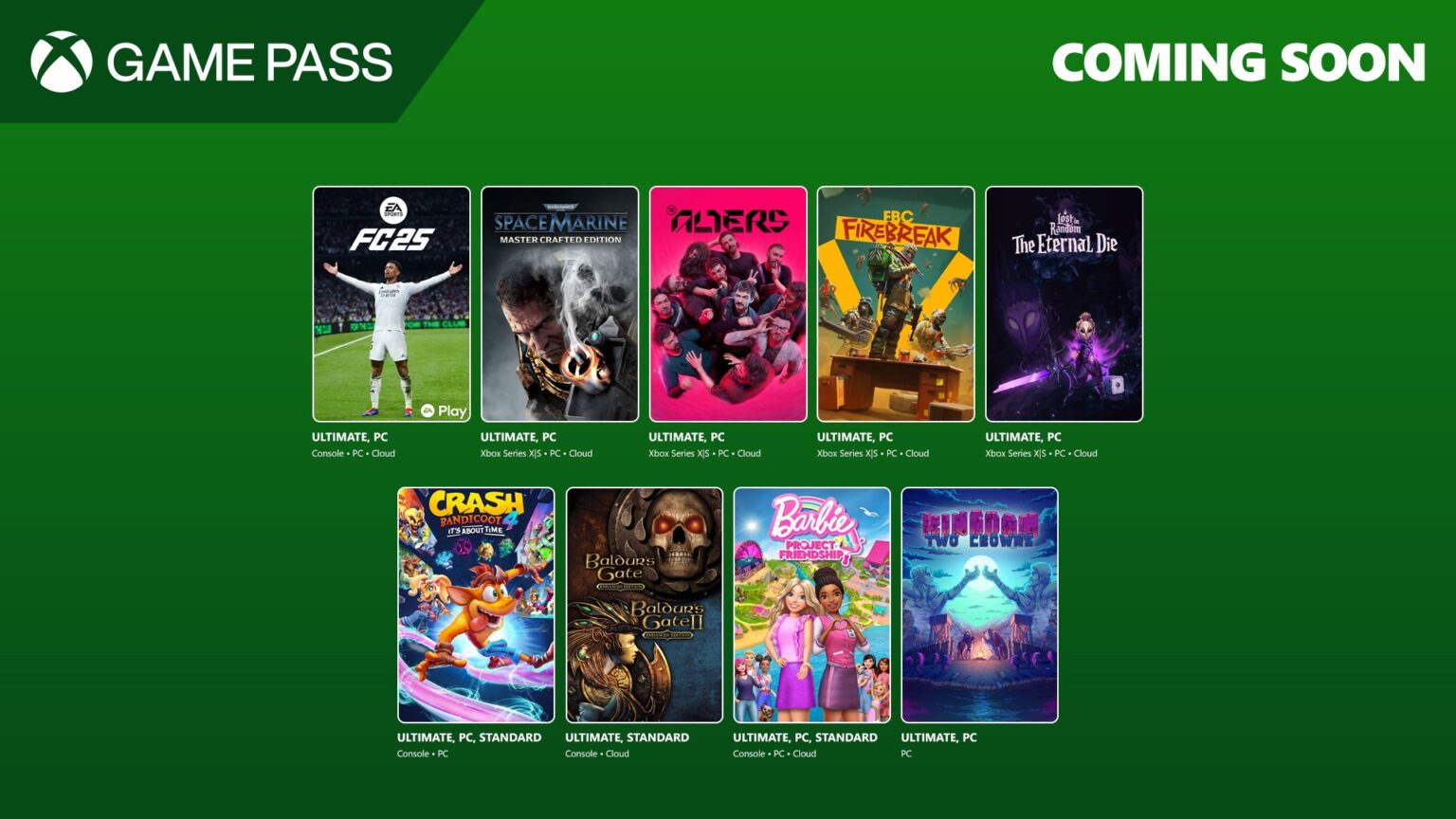 Game Pass junio de 2025